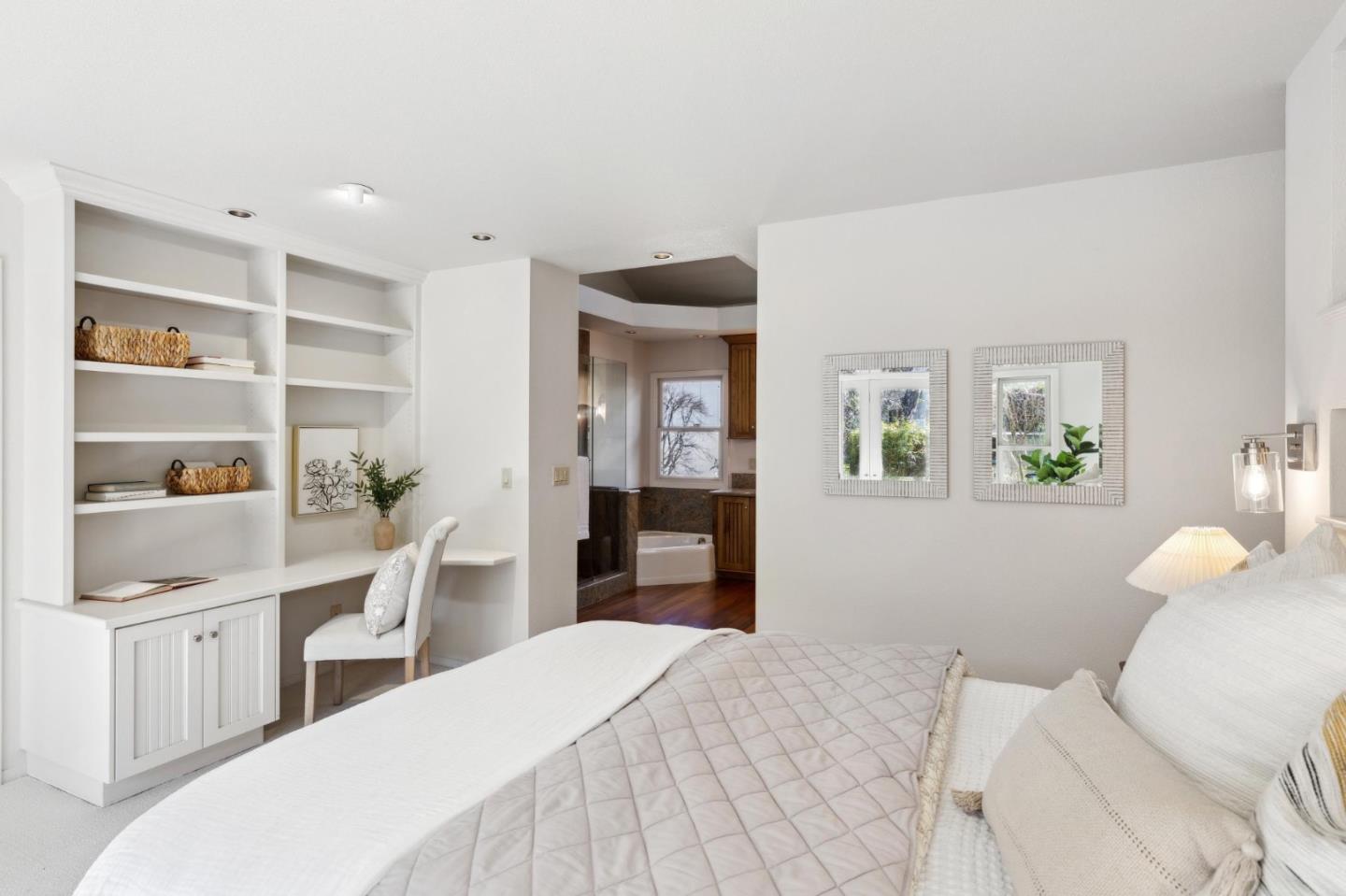 28064 Heron Court Carmel, CA 93923 - Photo 13 of 30 a bedroom with a bed and a window