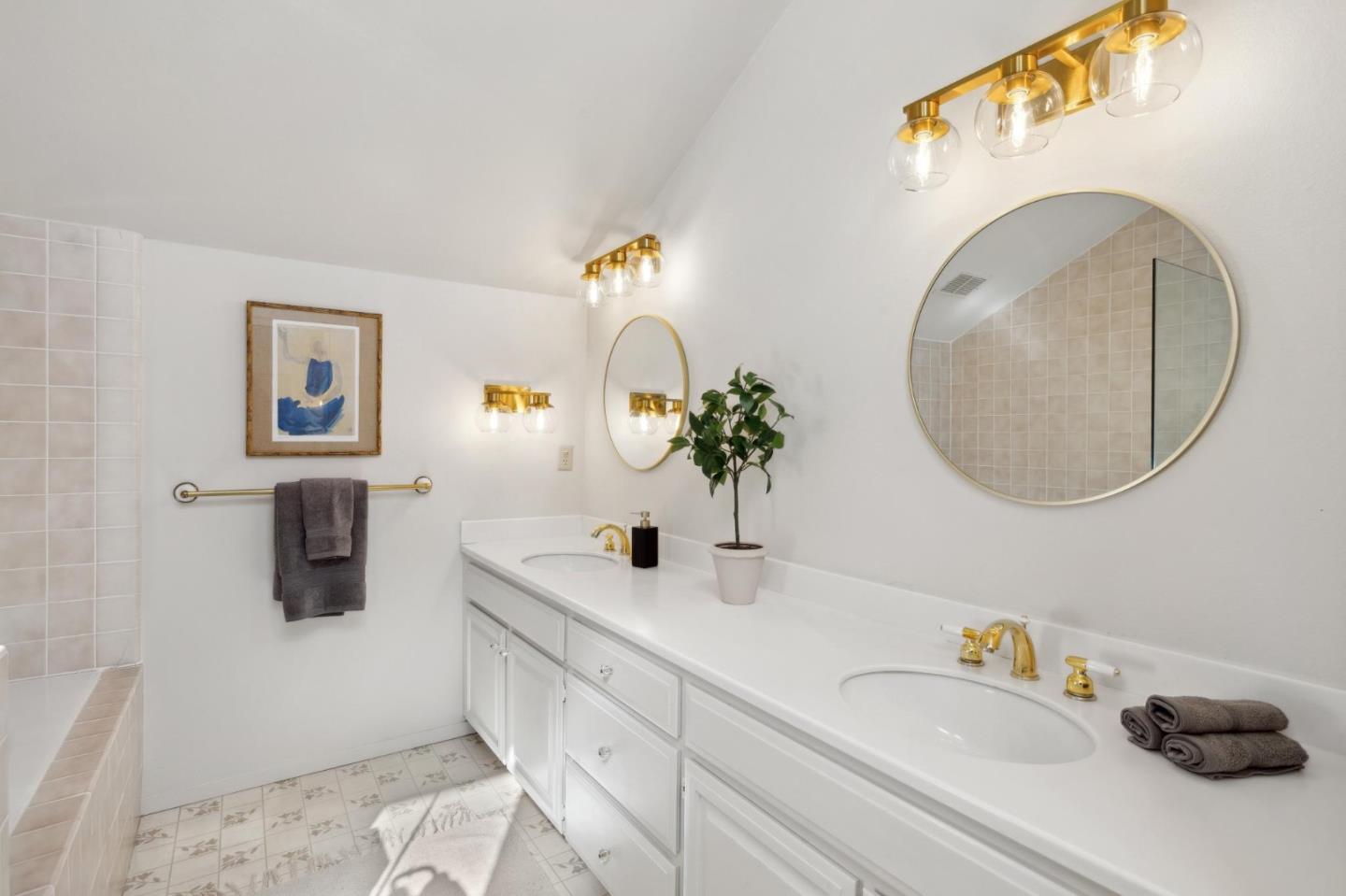 28064 Heron Court Carmel, CA 93923 - Photo 23 of 30 a bathroom with a sink and a mirror