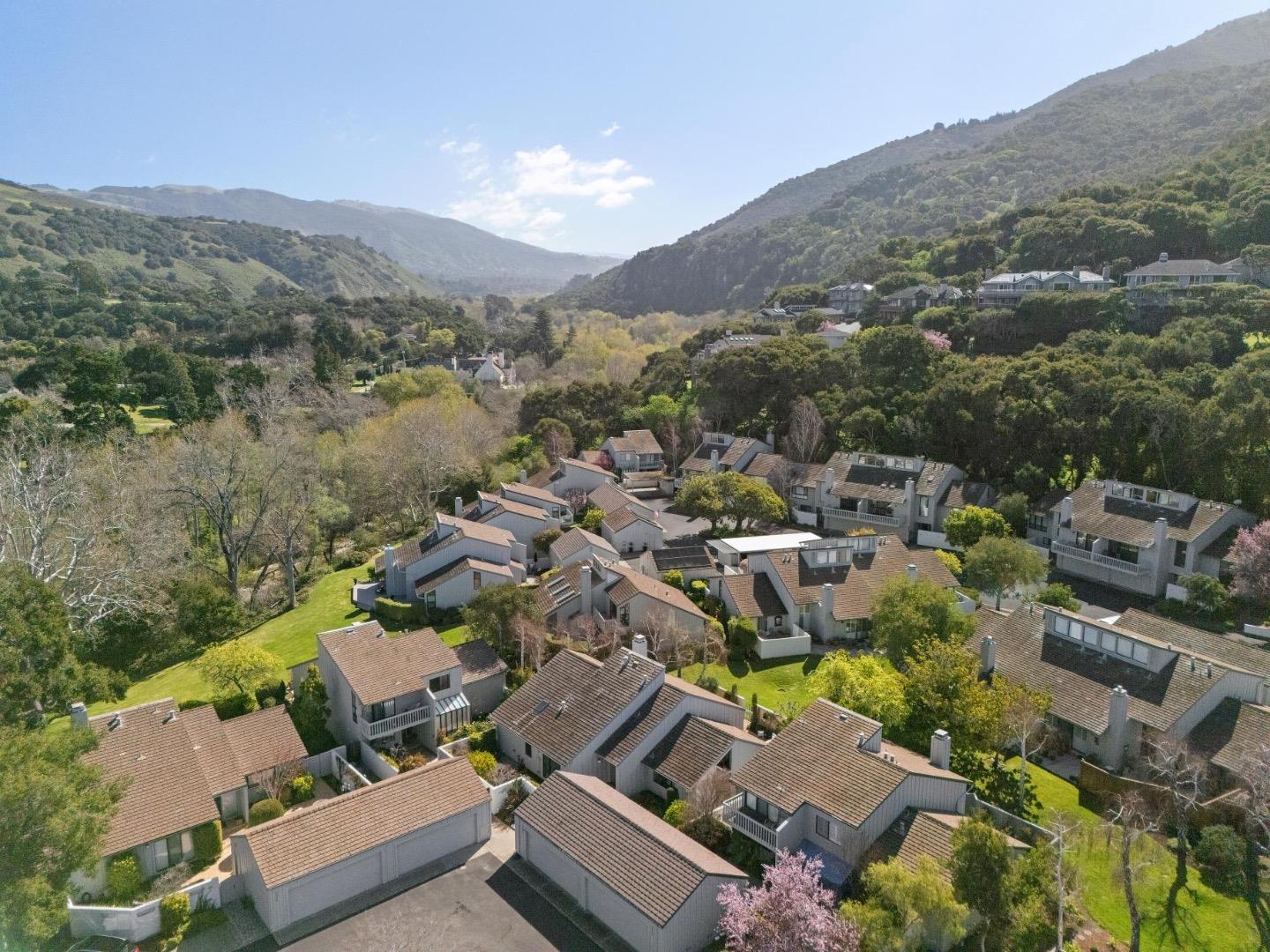 28064 Heron Court Carmel, CA 93923 - Photo 28 of 30 an aerial view of a houses with a street and green space