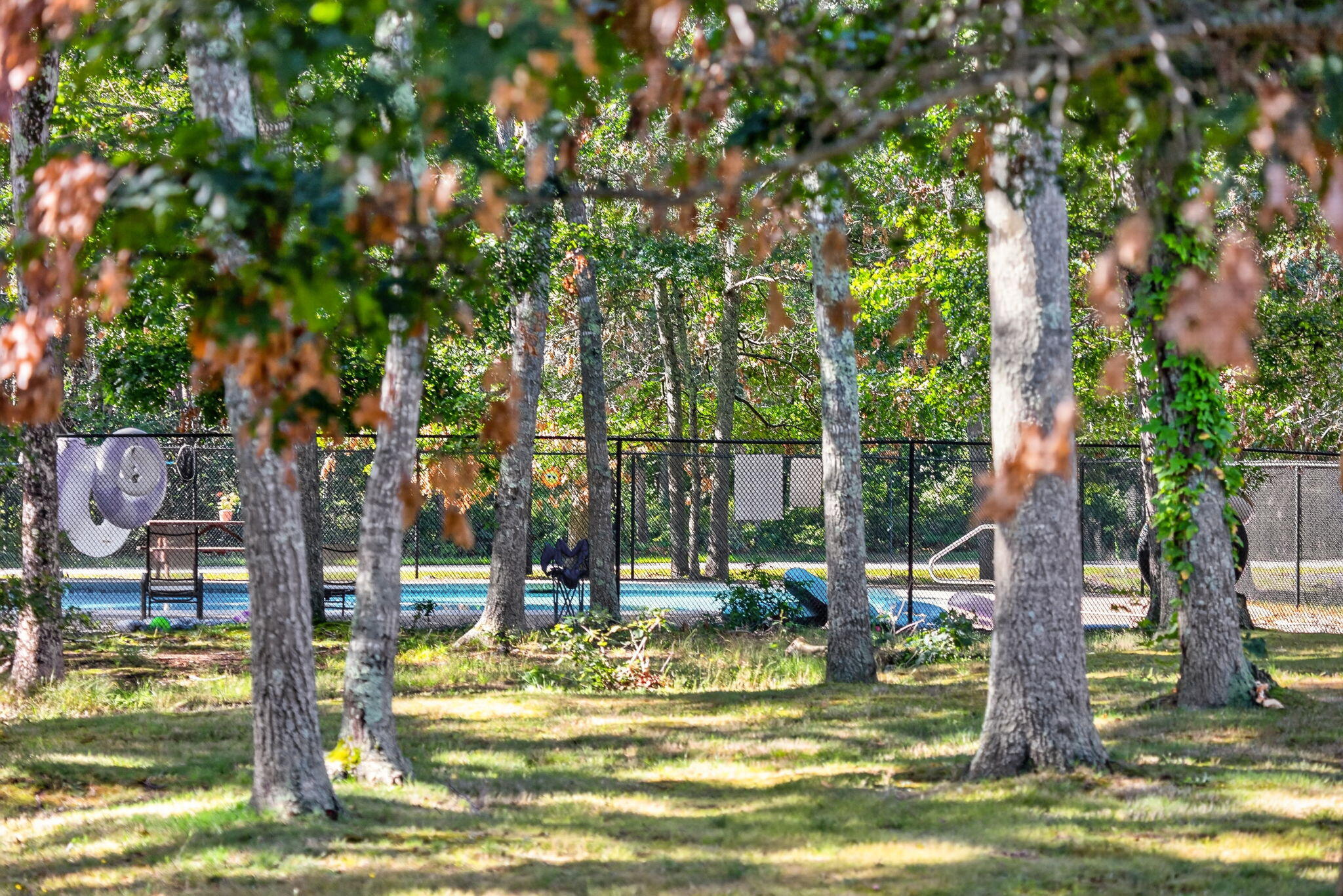 35 Ashumet Road, Unit 10A Mashpee, MA 02649 - Photo 22 of 30 Pool view from the deck