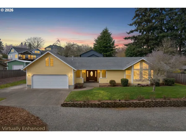 a view of house and outdoor space