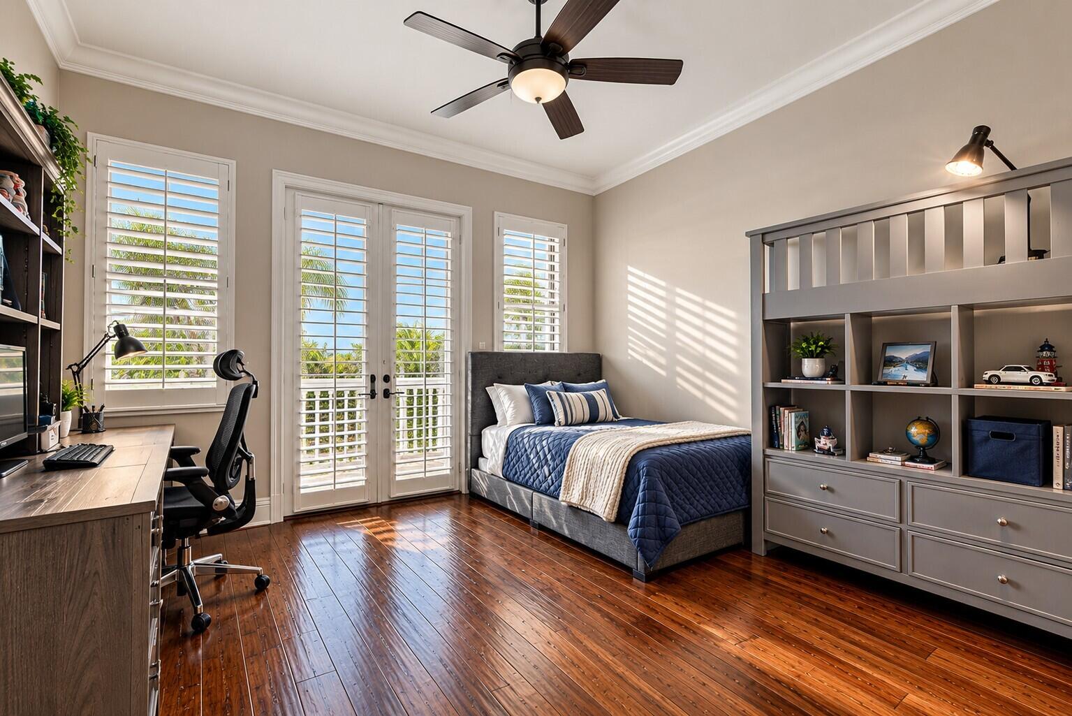 2311 Northeast 35th Street Lighthouse Point, FL 33064 - Photo 45 of 66 grey bedroom 1