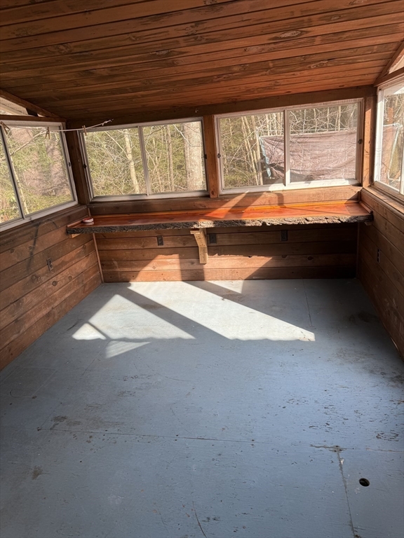 106 Shore Road Becket, MA 01223 - Photo 19 of 29 a view of an empty room with a window