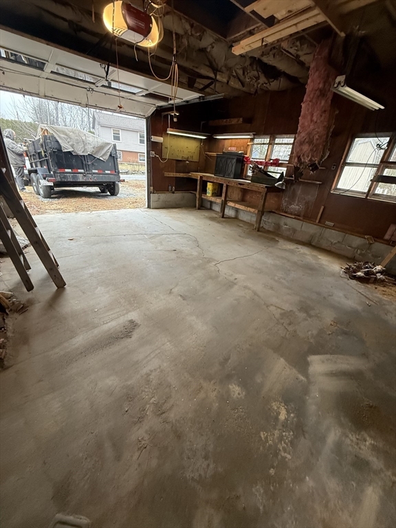 106 Shore Road Becket, MA 01223 - Photo 20 of 29 a view of parking garage with cars