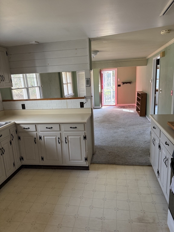 106 Shore Road Becket, MA 01223 - Photo 6 of 29 a spacious en suite bathroom with a granite countertop sink