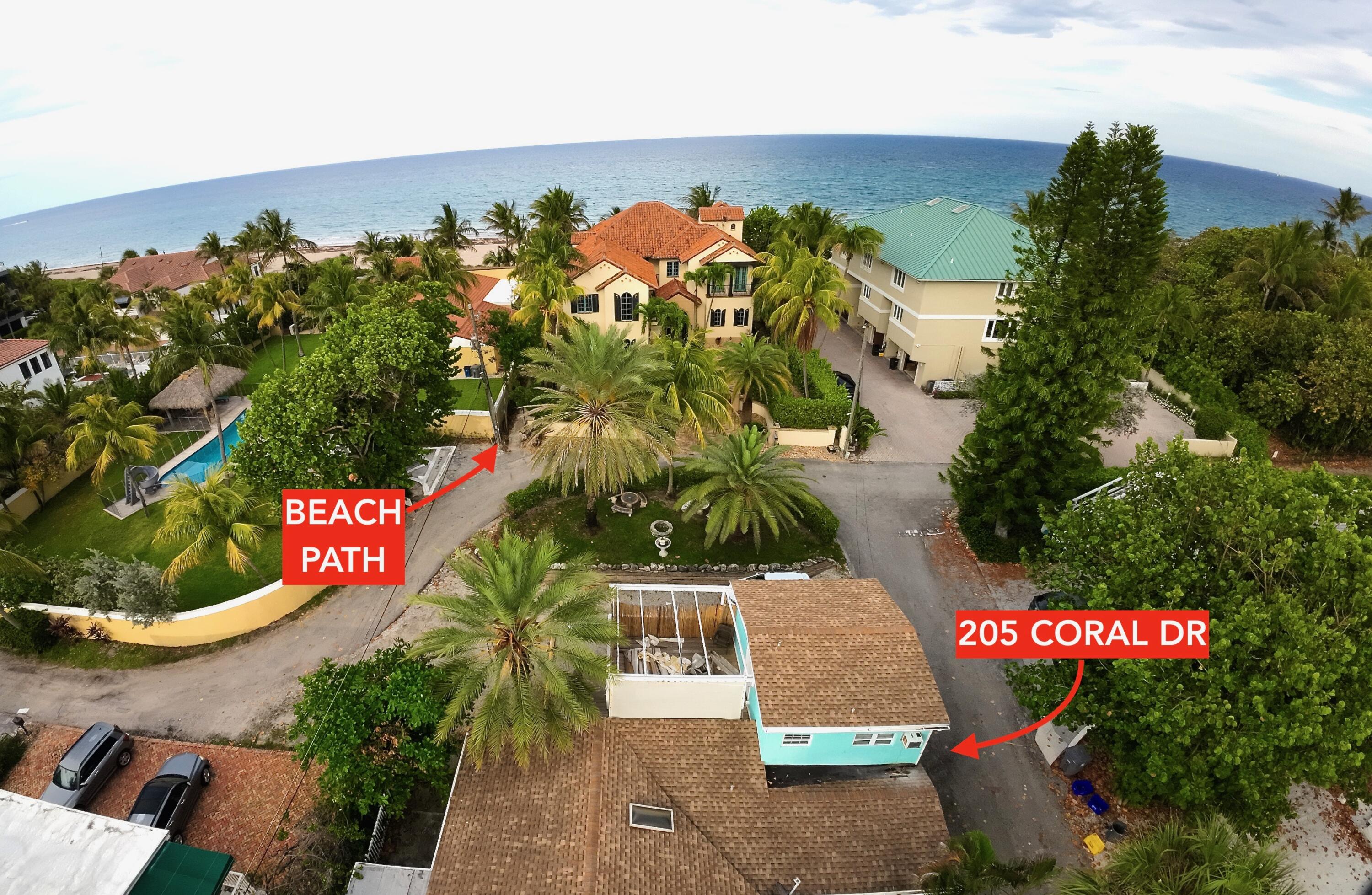 205 Coral Road, Unit 3 Boynton Beach, FL 33435 - Photo 4 of 8 205_Coral_RD_Aerial