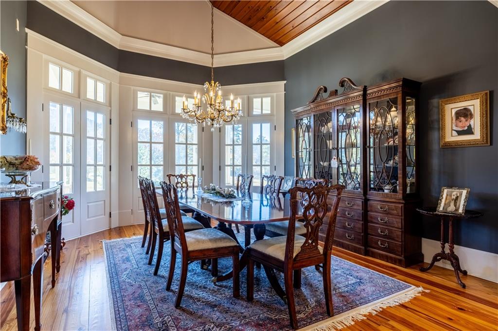 525 North River Road Northeast Rome, GA 30161 - Photo 24 of 101 a view of a dining room with furniture window and wooden floor