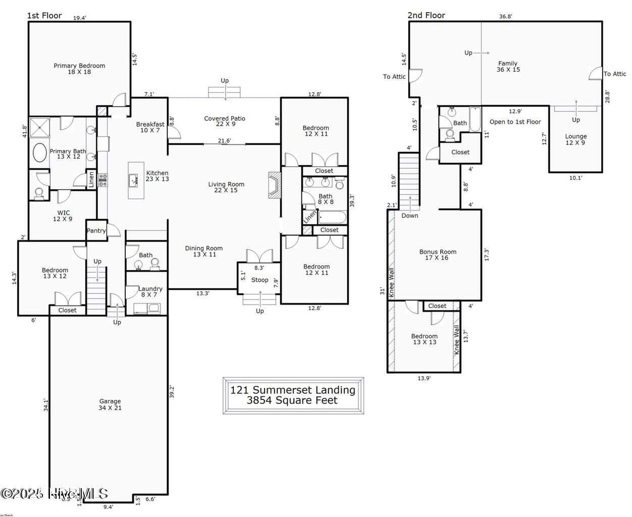 121 Summerset Landing Hampstead, NC 28443 - Photo 69 of 69 floorplan summerset