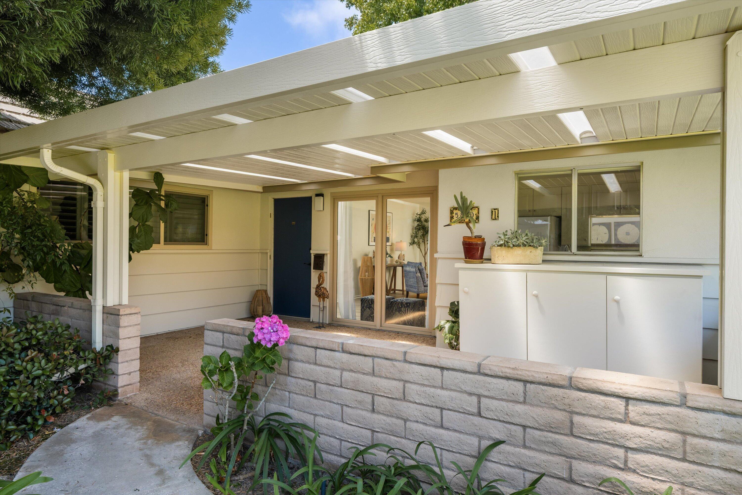 5820 Encina Road, Unit 1 Goleta, CA 93117 - Photo 3 of 21 Front covered patio