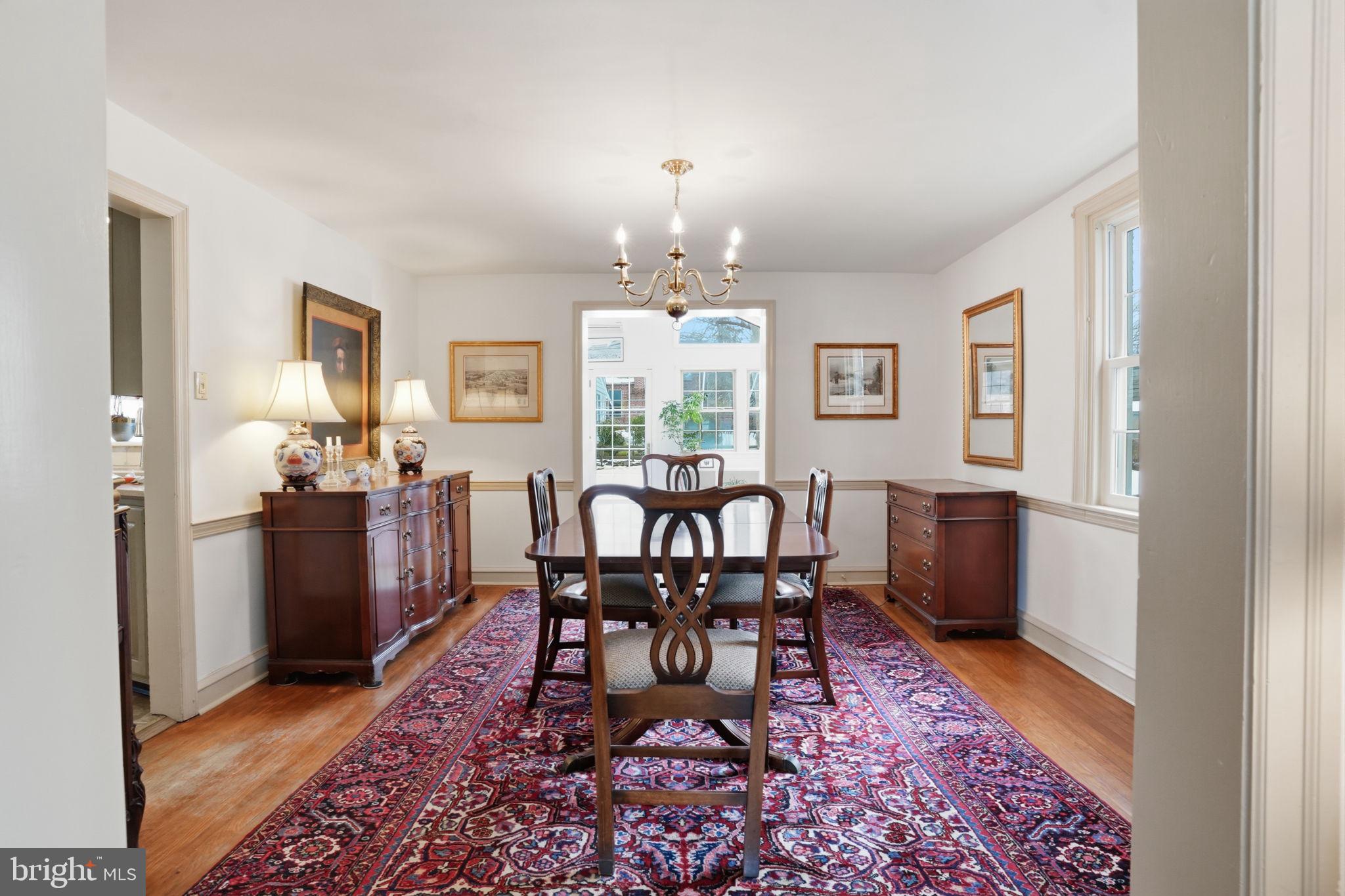 216 Heatherwood Road Glenside, PA 19038 - Photo 5 of 27 Dining room