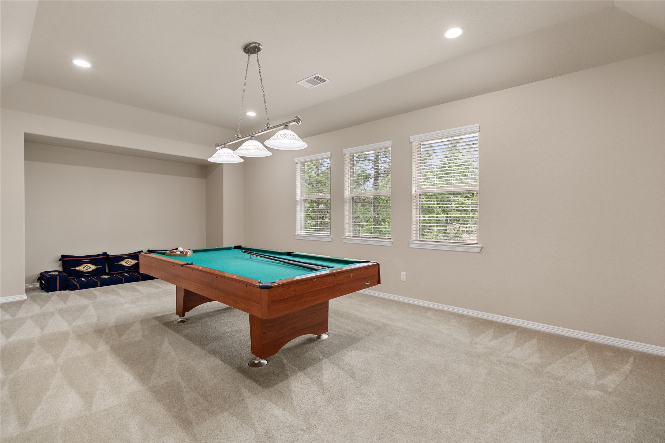 2607 Tree Swallow Bluff Path Spring, TX 77389 - Photo 24 of 44 a room with pool table and windows