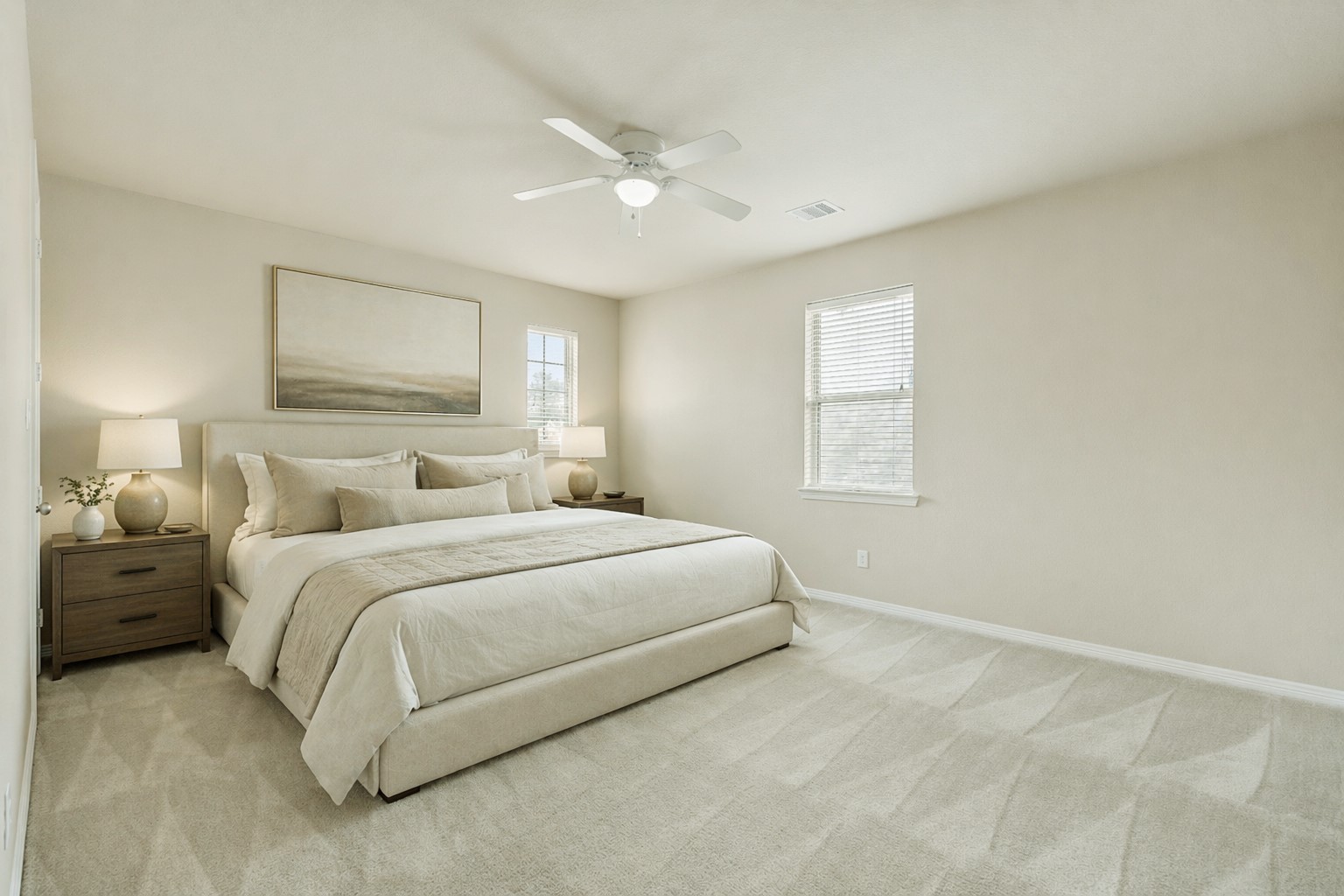 2607 Tree Swallow Bluff Path Spring, TX 77389 - Photo 34 of 44 a bedroom with a bed and a window