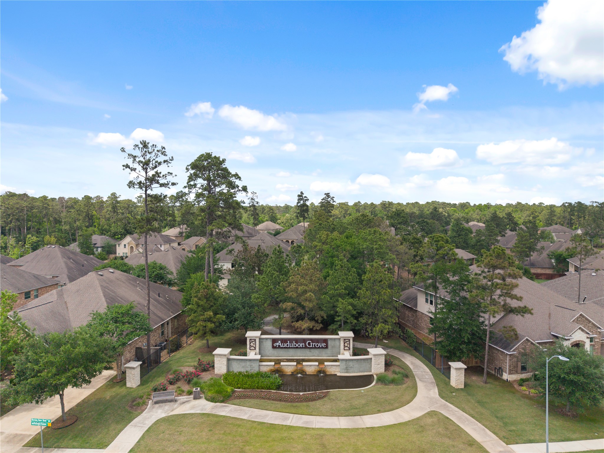 2607 Tree Swallow Bluff Path Spring, TX 77389 - Photo 40 of 44 a view of a swimming pool with a yard