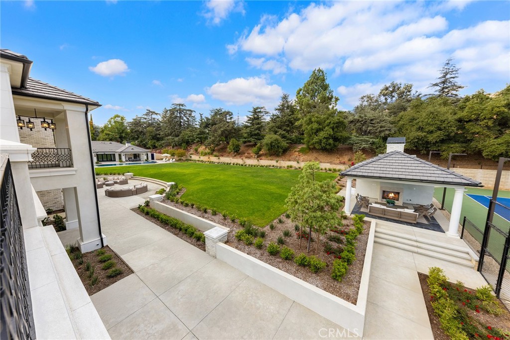 188 Deodar Lane Bradbury, CA 91008 - Photo 24 of 36 a view of a garden with an outdoor space