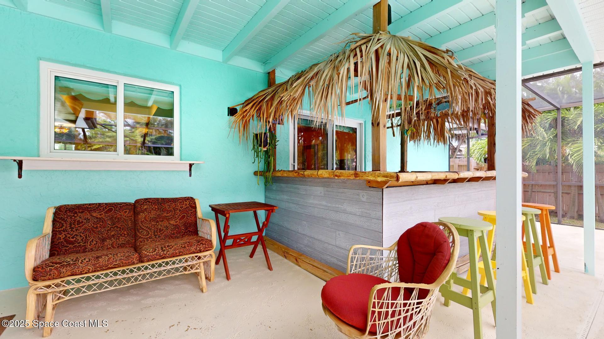 8 Coconut Road Indian Harbour Beach, FL 32937 - Photo 25 of 29 Covered Porch