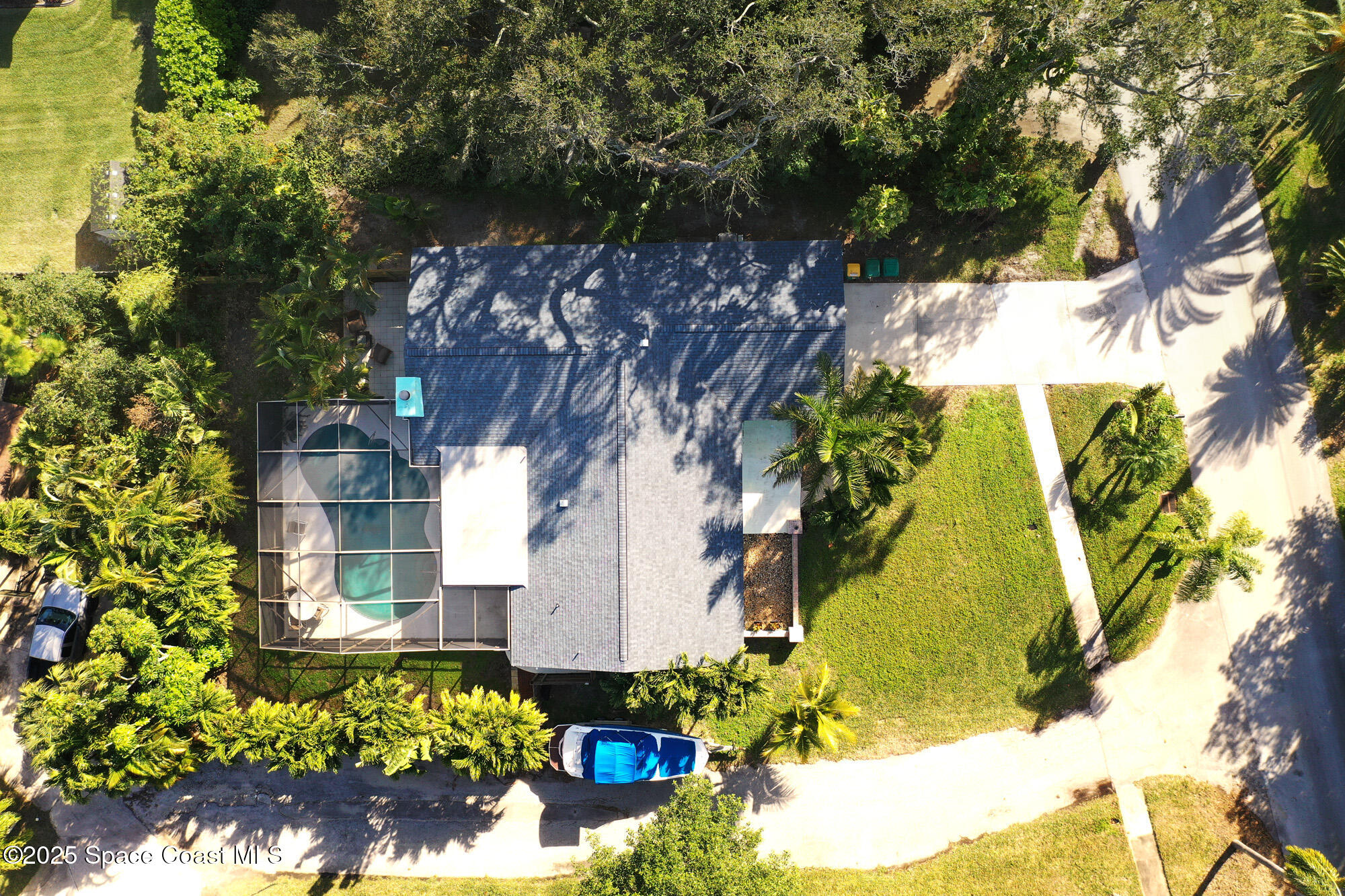 8 Coconut Road Indian Harbour Beach, FL 32937 - Photo 28 of 29 Aerial