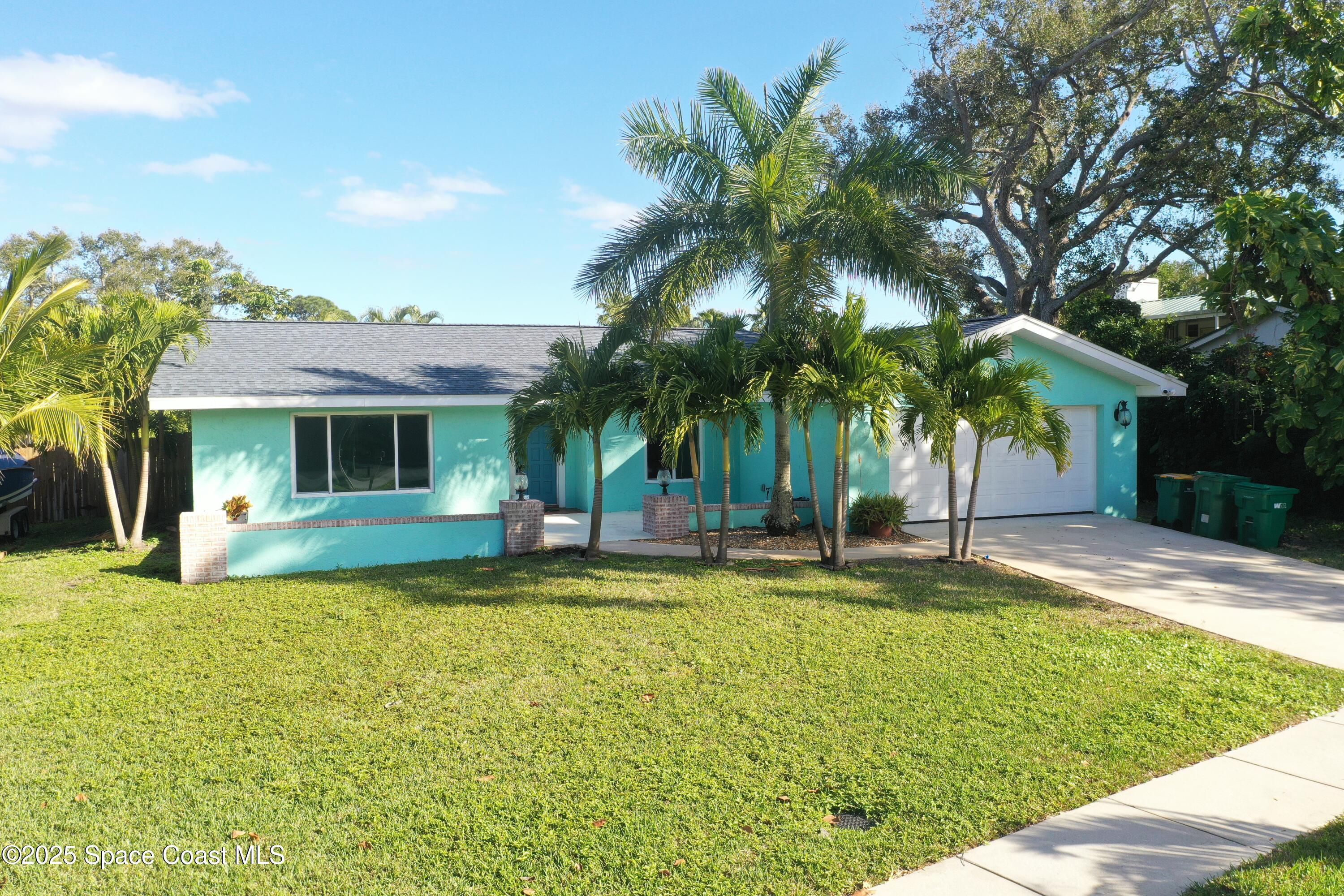 8 Coconut Road Indian Harbour Beach, FL 32937 - Photo 3 of 29 Front