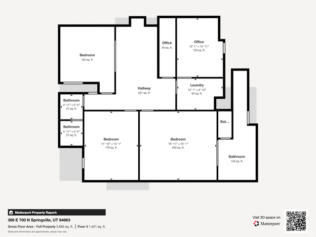368 East 700 North Springville, UT 84663 - Photo 53 of 55 View of room layout