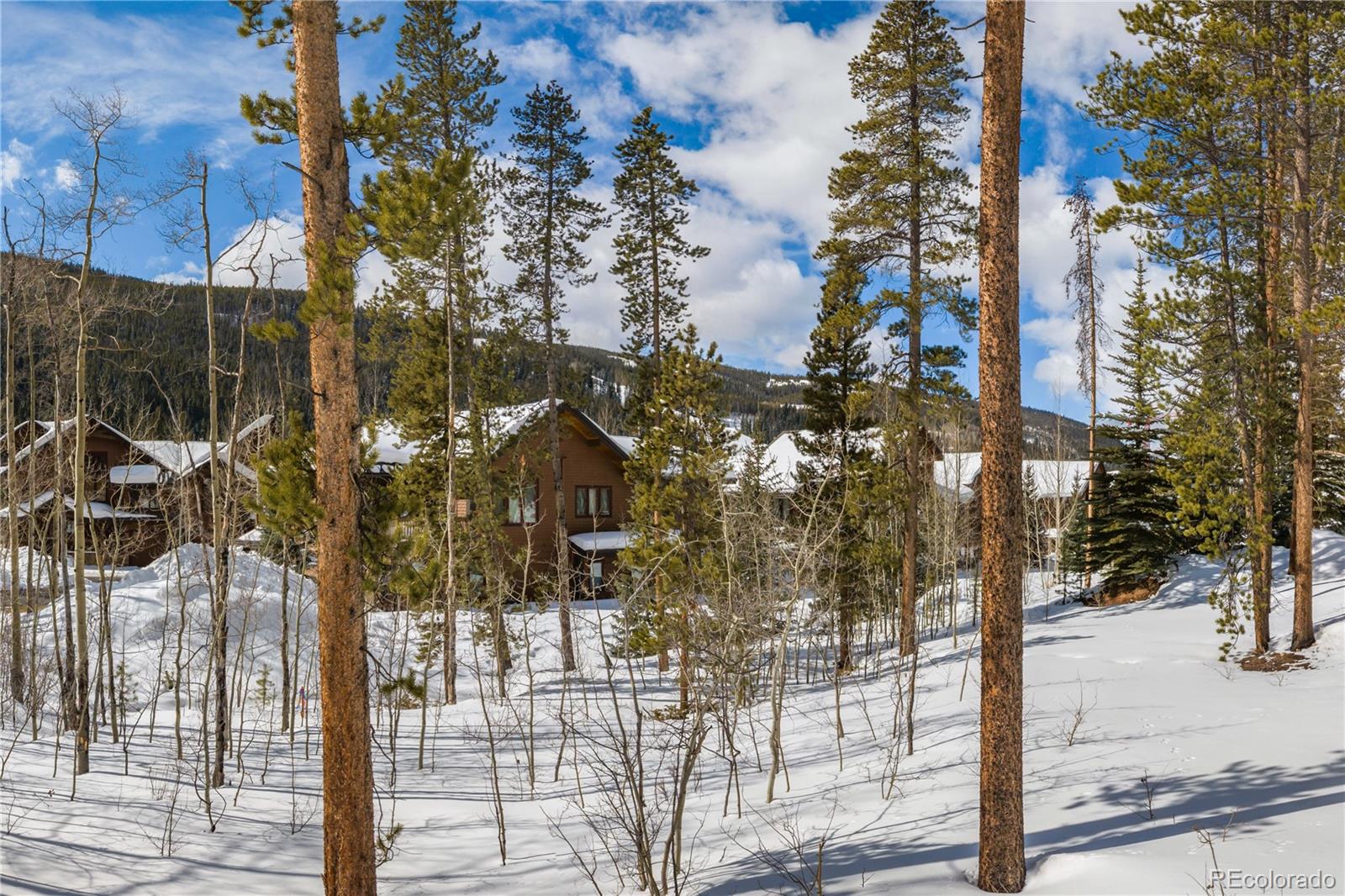 624 Montezuma Road, Unit A1 Keystone, CO 80435 - Photo 10 of 16 a view of a city with trees