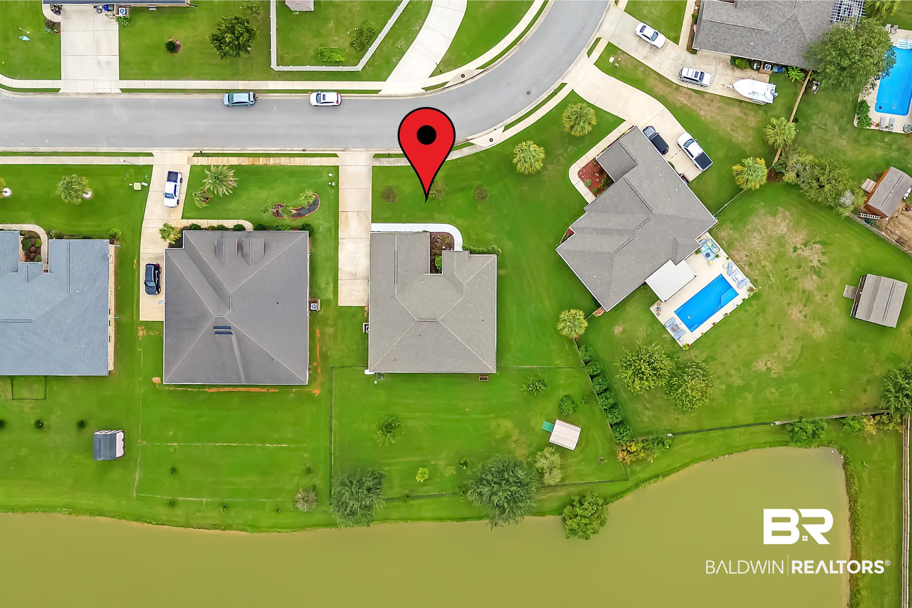 2033 Bourbon Street Foley, AL 36535 - Photo 5 of 57 Bird's eye view