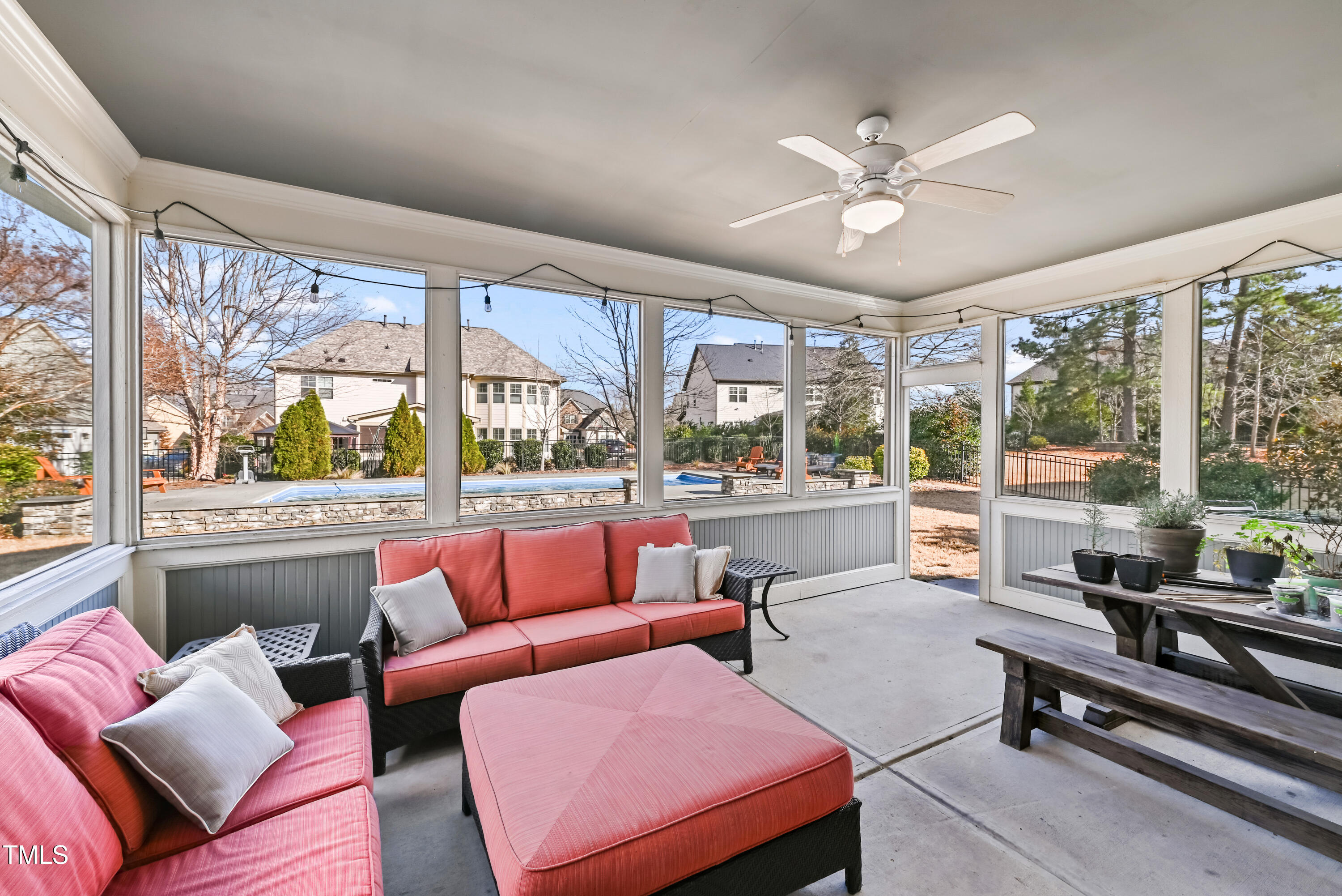 820 Boone Ridge Lane Cary, NC 27519 - Photo 13 of 37 Screen Porch