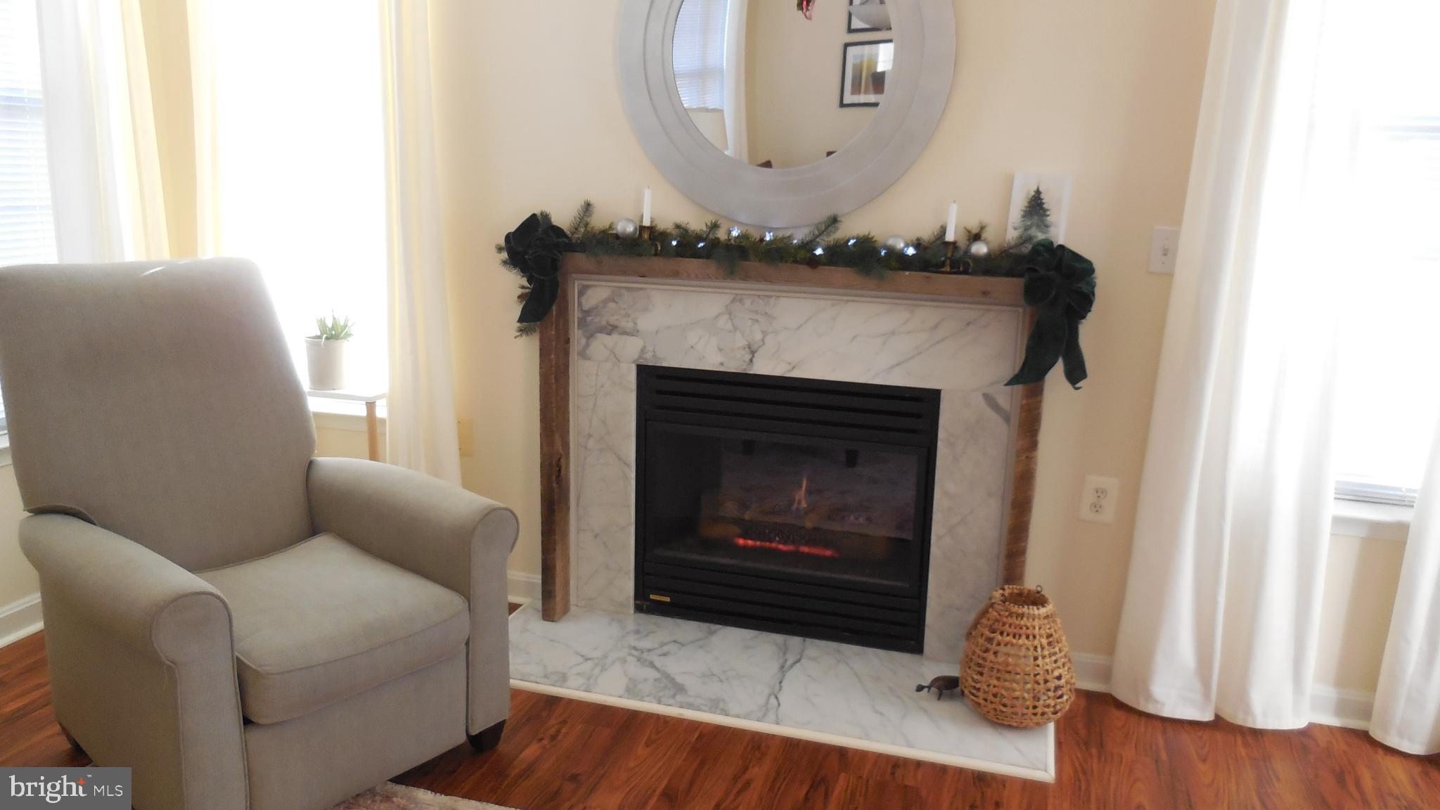 4320 Cannon Ridge Court, Unit 63 Fairfax, VA 22033 - Photo 13 of 73 Cozy fireplace