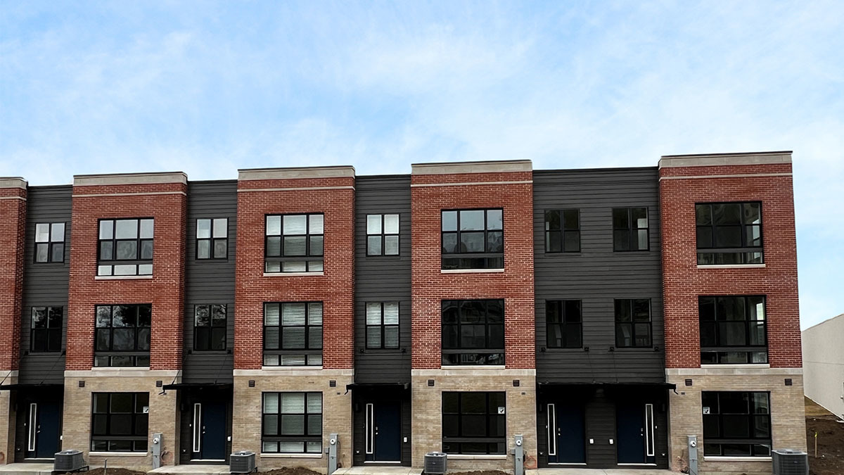 front view of building