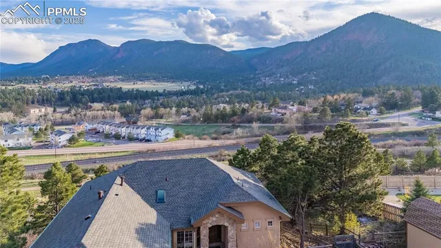 a view of city from balcony
