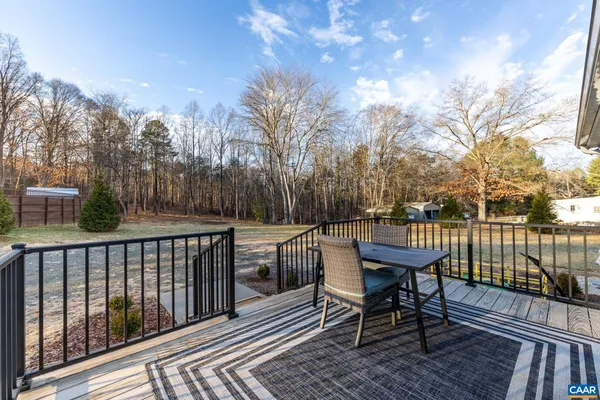 a view of a yard with an outdoor space
