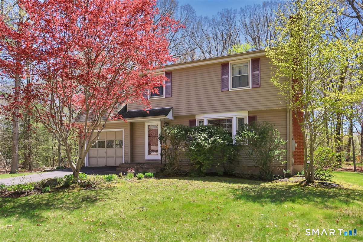40 Wappingwood Road Ellington, CT 06029 - Photo 2 of 31 This well-maintained home is situated on a corner lot.