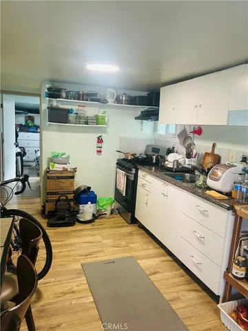 a room with storage and utility