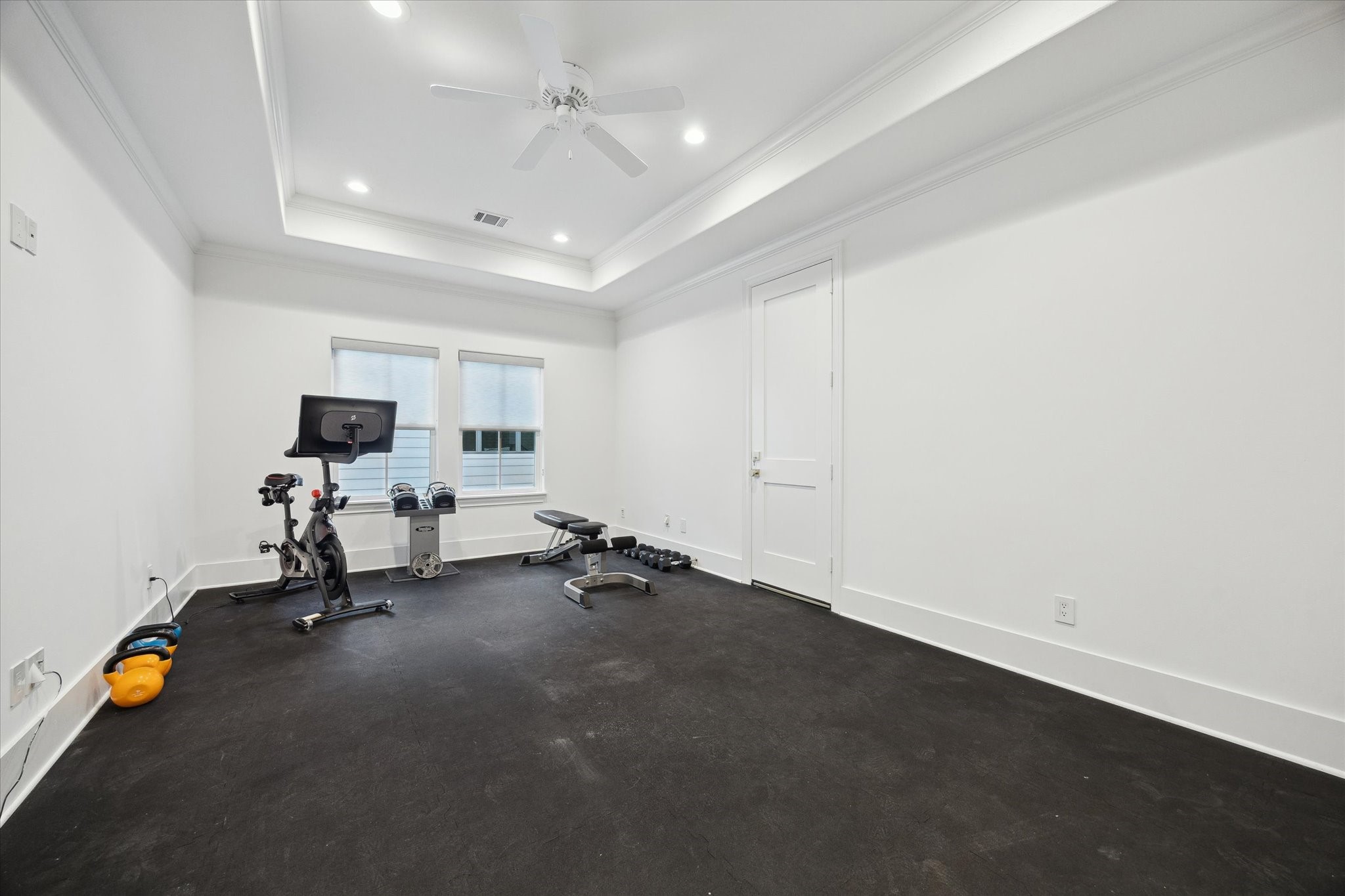 3615 Durness Way Houston, TX 77025 - Photo 30 of 46 a view of a room with gym equipment