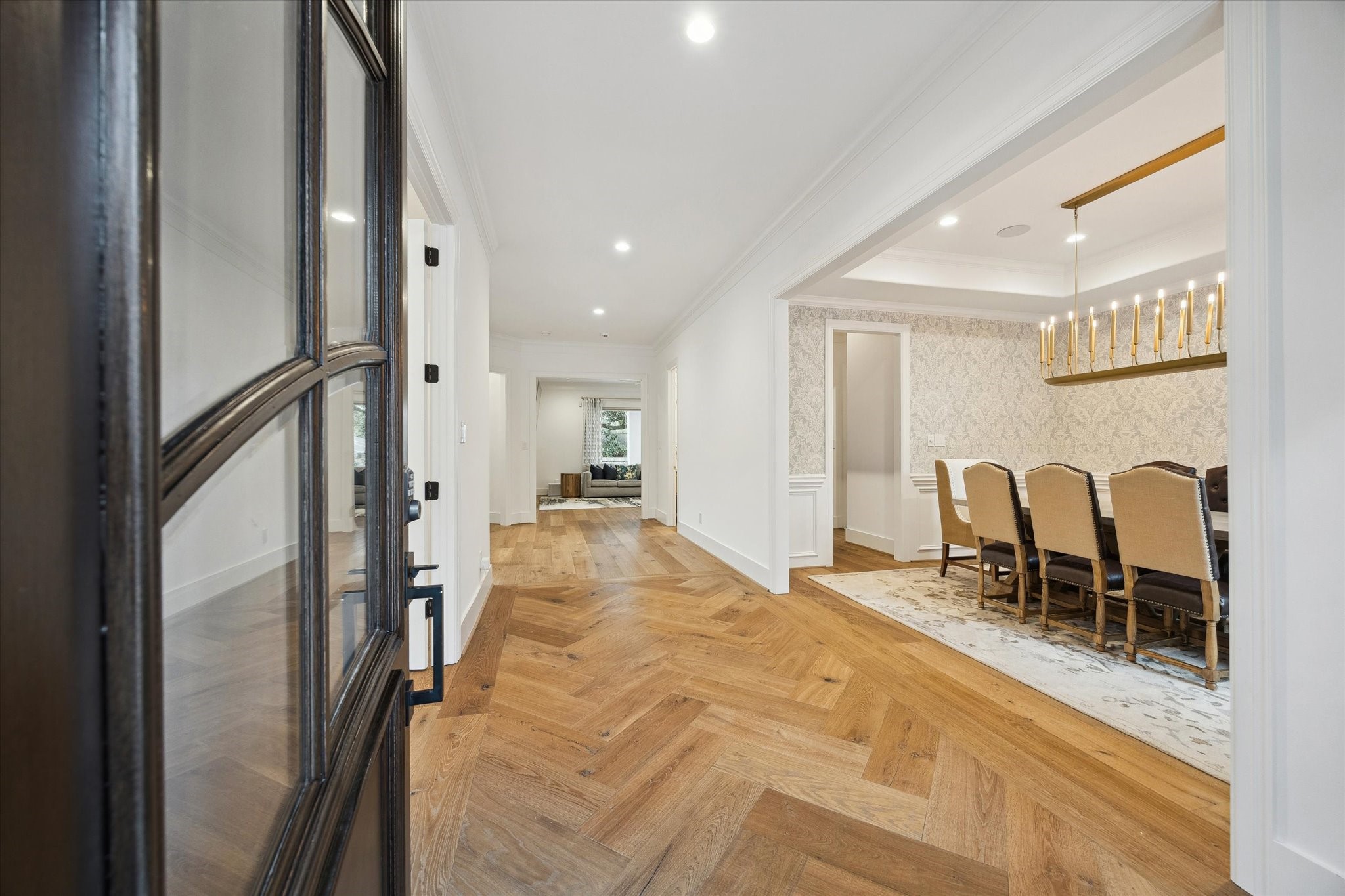 3615 Durness Way Houston, TX 77025 - Photo 3 of 46 a spacious bathroom with a mirror and a shower