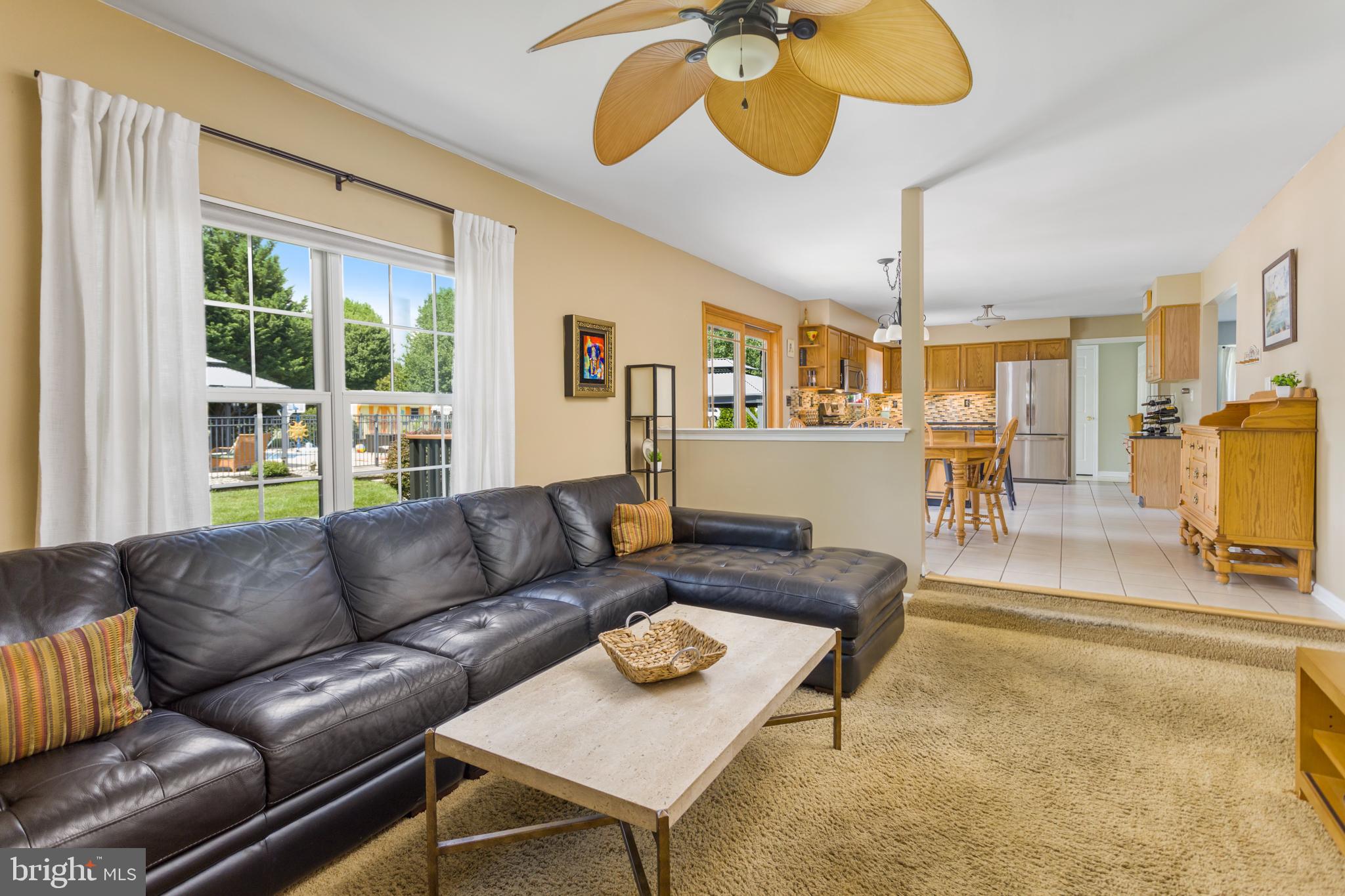 34 Valley Forge Road Bordentown, NJ 08505 - Photo 20 of 56 a living room with furniture and a large window