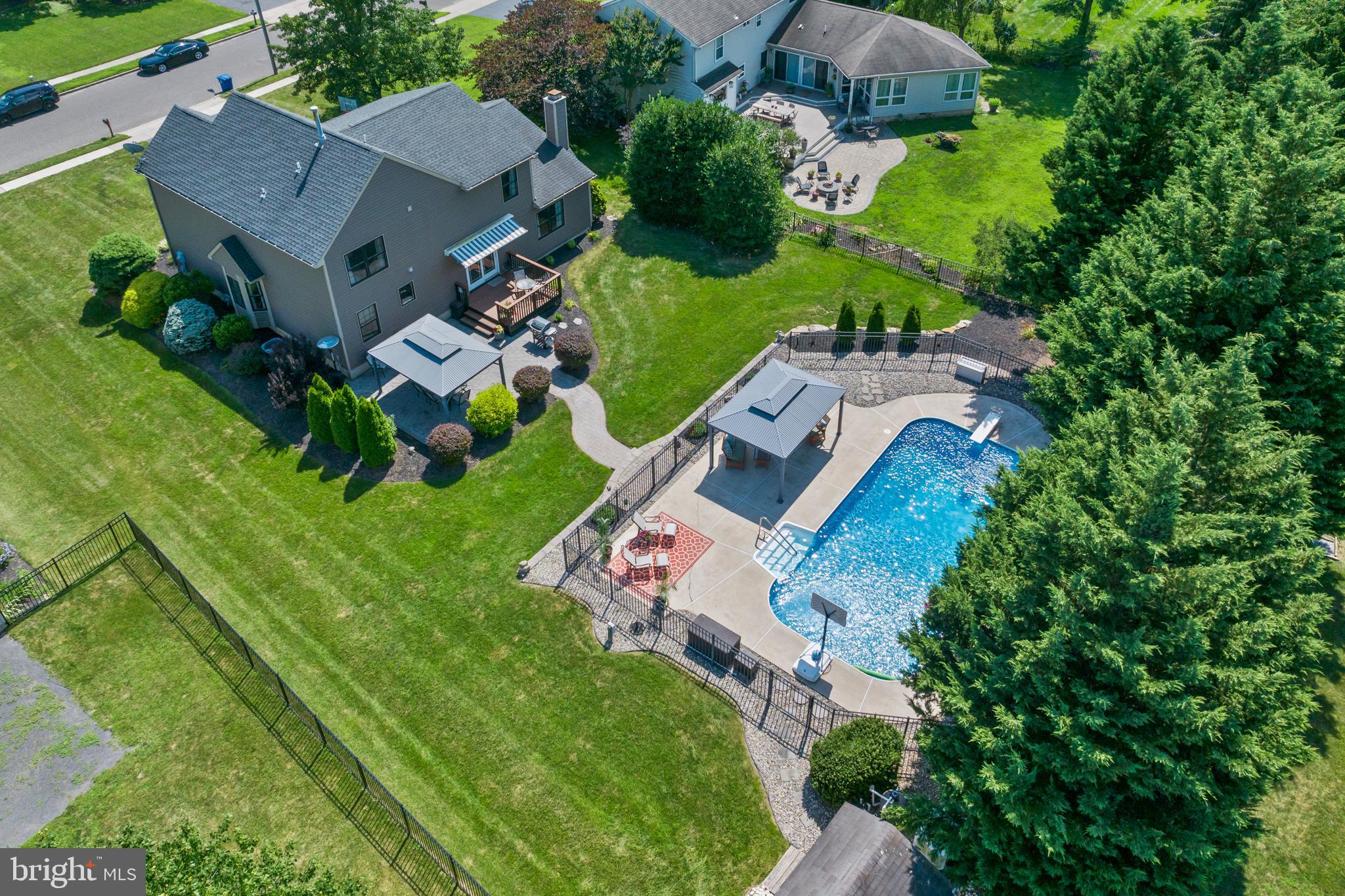 34 Valley Forge Road Bordentown, NJ 08505 - Photo 40 of 56 an aerial view of a house with garden