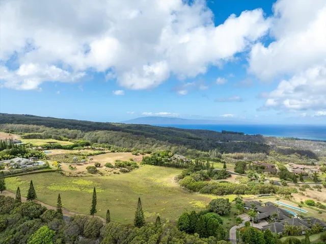 a view of an ocean and beach
