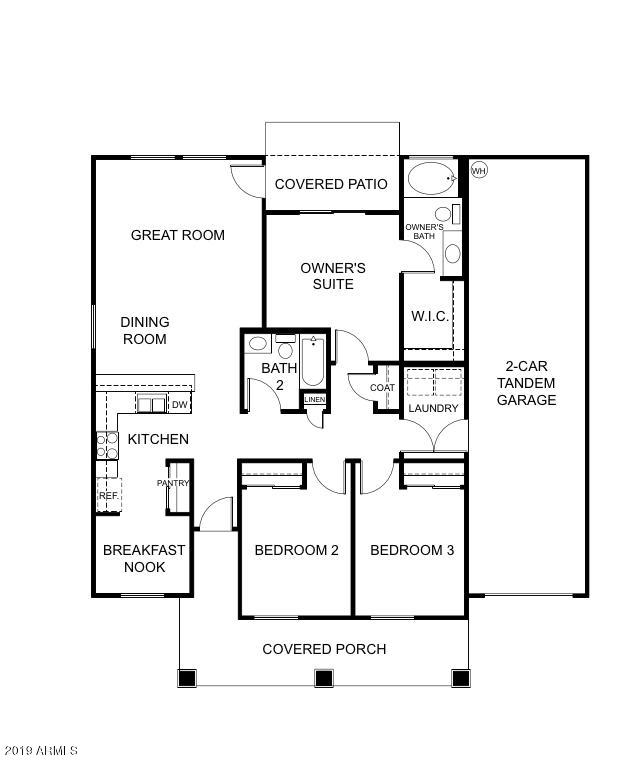2754 East Roeser Road Phoenix, AZ 85040 - Photo 2 of 2 1314 floor plan