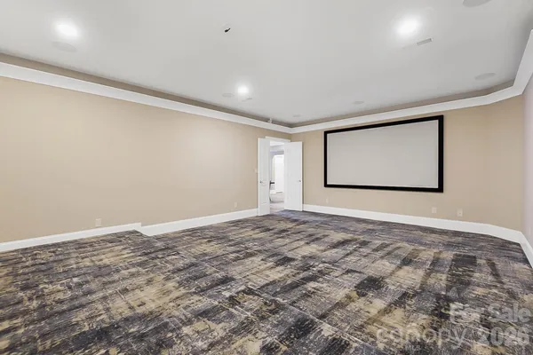a view of empty room