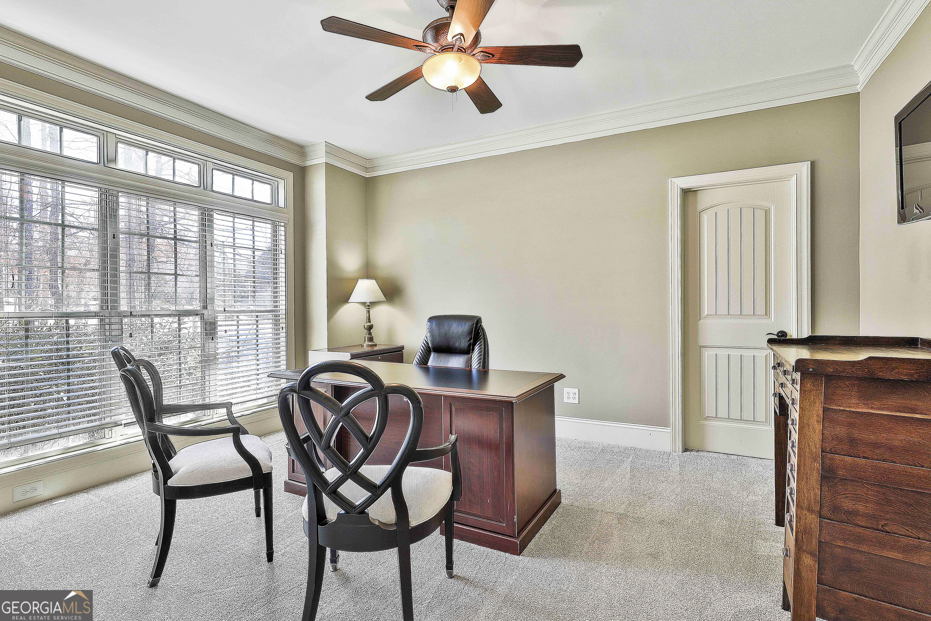 35 Fern Leaf Way Newnan, GA 30265 - Photo 17 of 112 a view of a workspace with furniture and a window