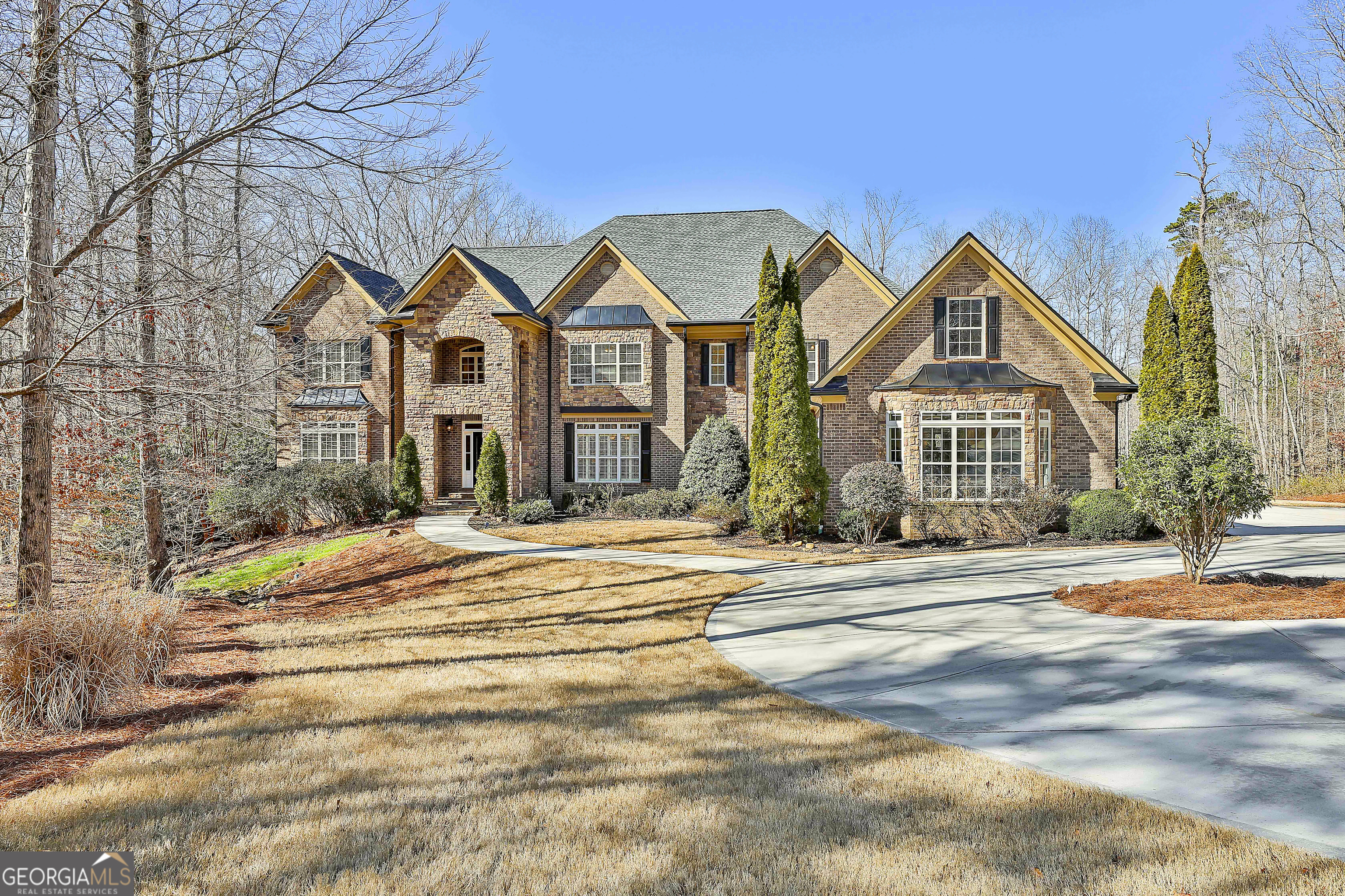 35 Fern Leaf Way Newnan, GA 30265 - Photo 2 of 112 a front view of a house with a yard