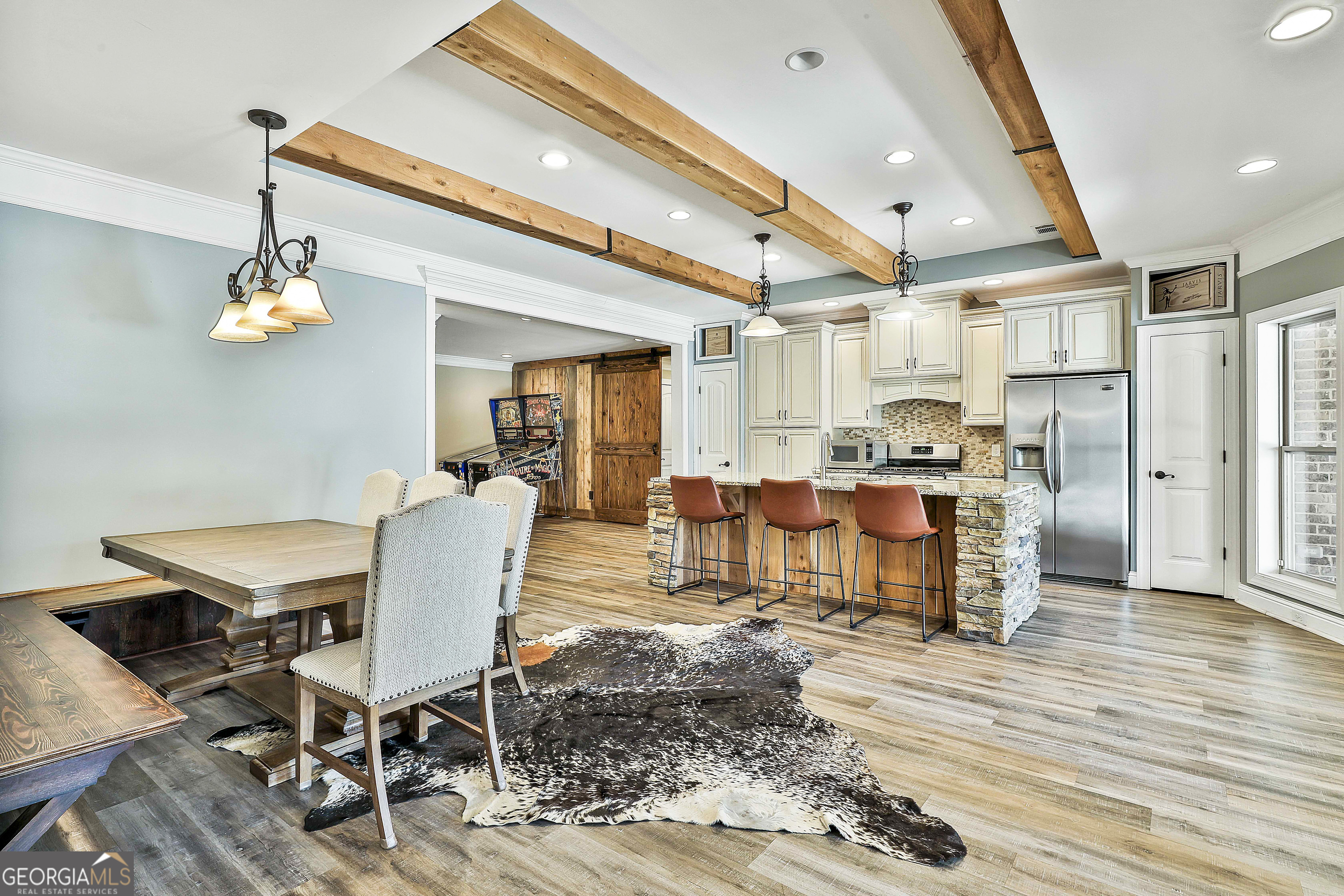 35 Fern Leaf Way Newnan, GA 30265 - Photo 78 of 112 a view of a dining room with furniture