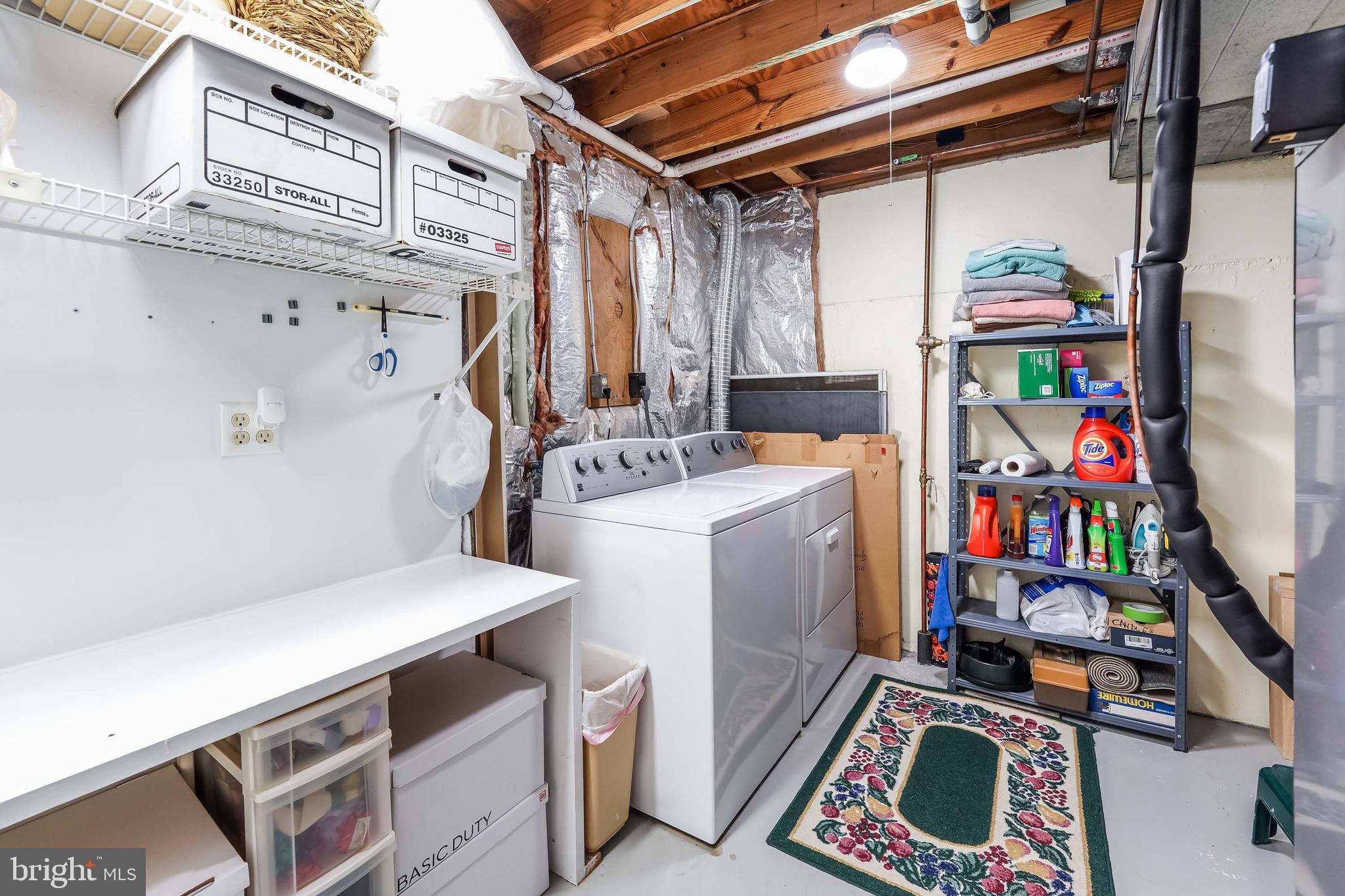6250 Hillside Road Springfield, VA 22152 - Photo 20 of 27 Laundry area with convenient built-in