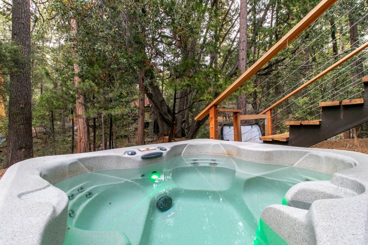 25325 Fern Valley Road Idyllwild, CA 92549 - Photo 54 of 54 a view of backyard with swimming pool