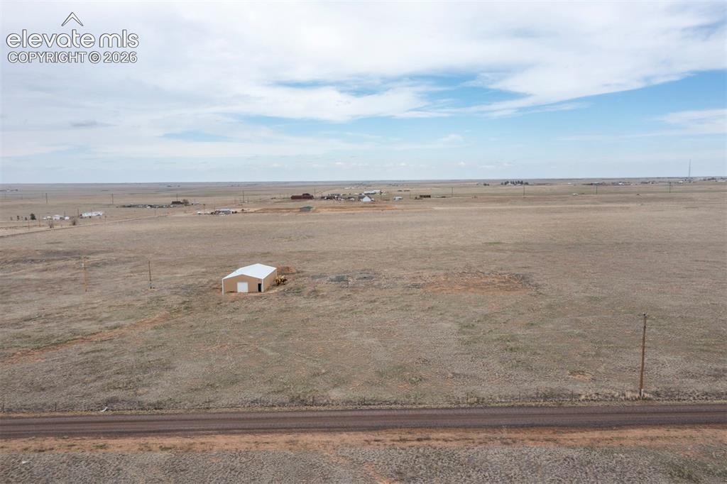 33455 Fossinger Road Yoder, CO 80864 - Photo 14 of 30 Aerial view with a rural view