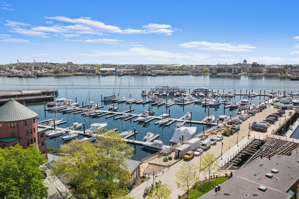 12 Prospect Street, Unit 2 Boston, MA 02129 - Photo 26 of 27 an aerial view of a residential building with outdoor space