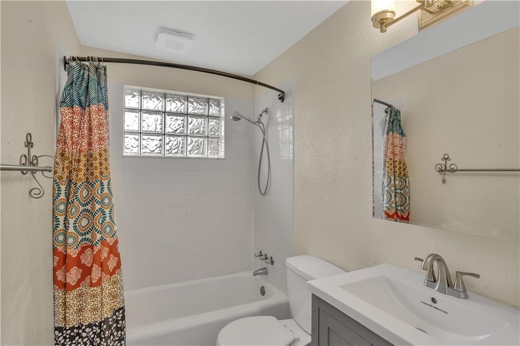 616 Brightberry Road Monroeville, PA 15146 - Photo 22 of 35 Main Floor Hallway Bath with Updated Vanity and Lighting, Mirrored Medicine Chest.