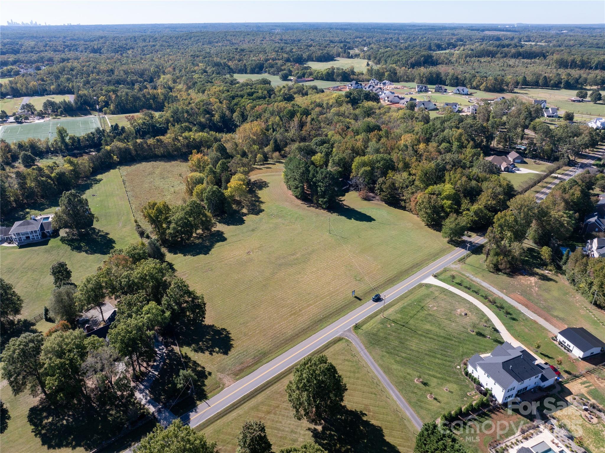 6318 Stephens Road Huntersville, NC 28078 - Photo 3 of 5 an aerial view of a house with a yard