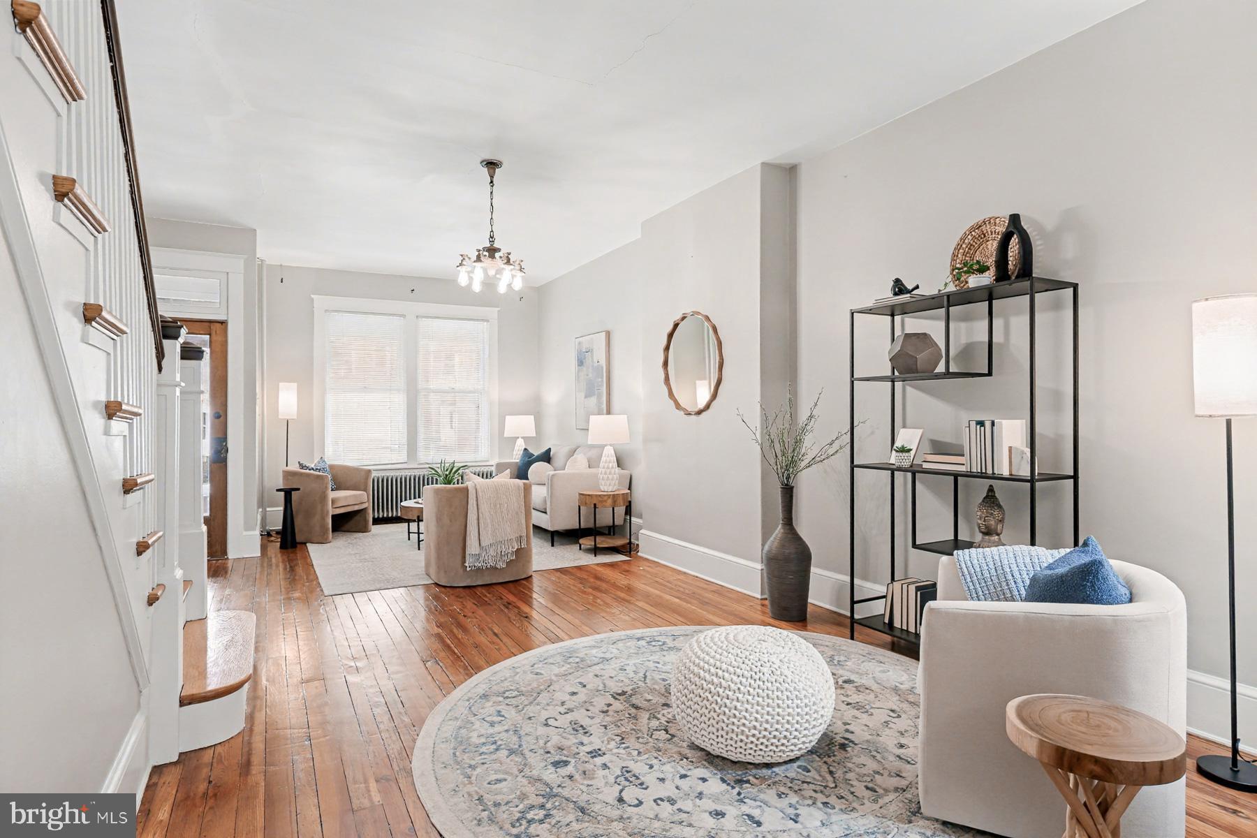 16 West Liberty Street Lancaster, PA 17603 - Photo 14 of 55 a living room with furniture and wooden floor