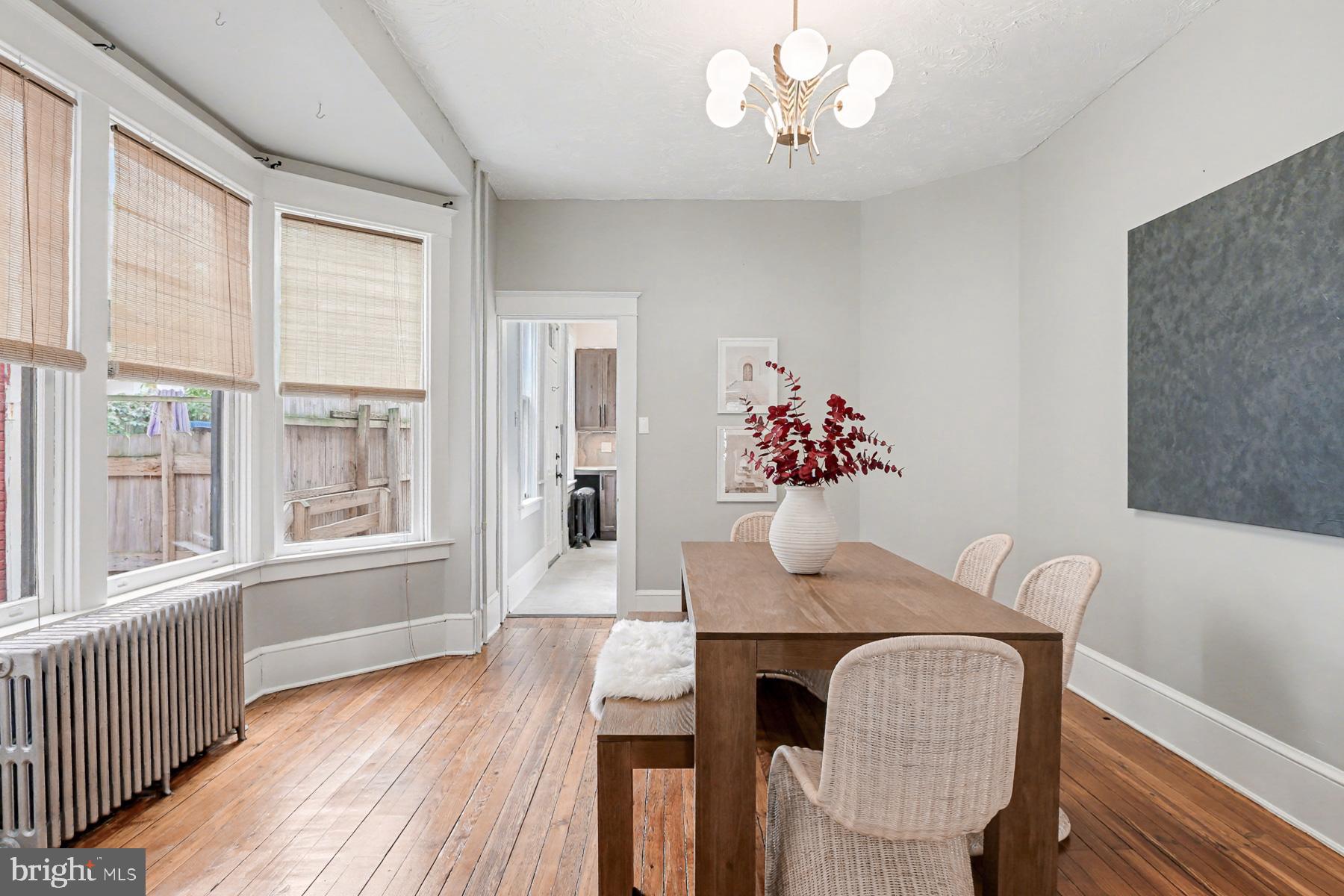 16 West Liberty Street Lancaster, PA 17603 - Photo 15 of 55 a view of a dining room with furniture window and wooden floor