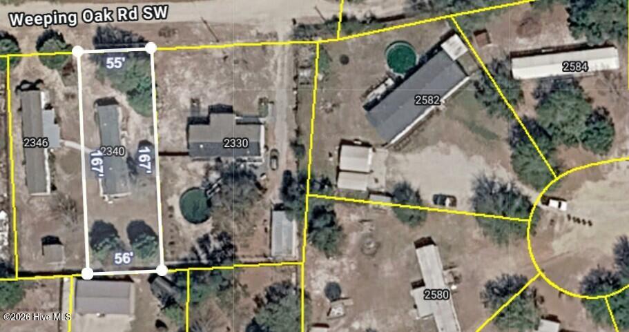 2340 Weeping Oak Road Southwest Supply, NC 28462 - Photo 20 of 20 parcel dimension CRS data